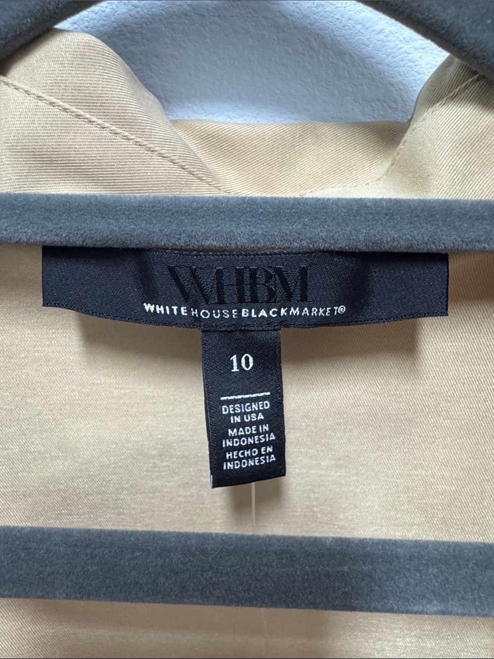White House Black Market Wrap Tie Vest - Picture 2 of 7